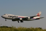 Cargolux Boeing 747-4R7F (LX-VCV) at  Luxembourg - Findel, Luxembourg