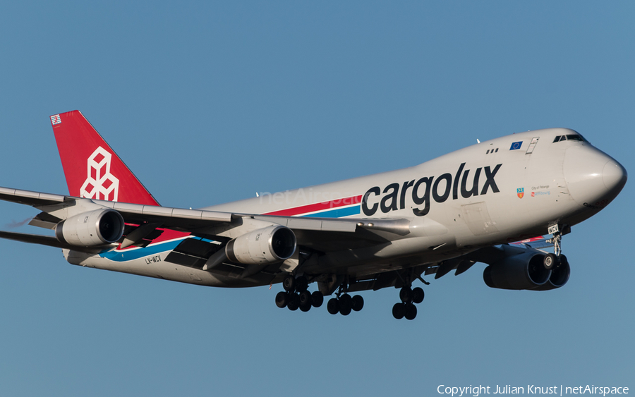 Cargolux Boeing 747-4R7F (LX-WCV) | Photo 138011