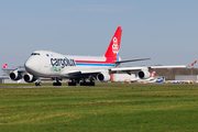 Cargolux Italia Boeing 747-4R7F (LX-WCV) at  Maastricht-Aachen, Netherlands