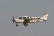 (Private) Beech C24R Sierra 200 (LX-WOW) at  Luxembourg - Findel, Luxembourg