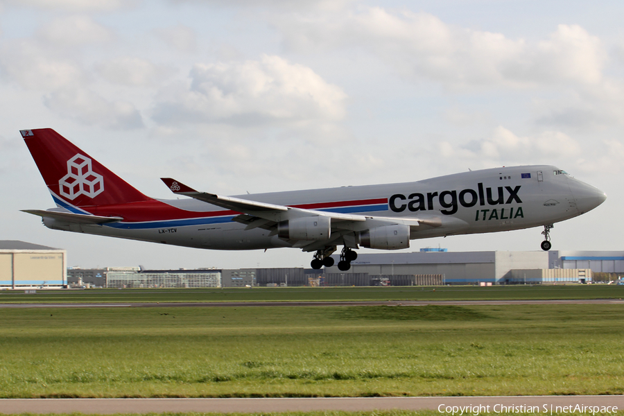 Cargolux Italia Boeing 747-4R7F (LX-YCV) | Photo 155650