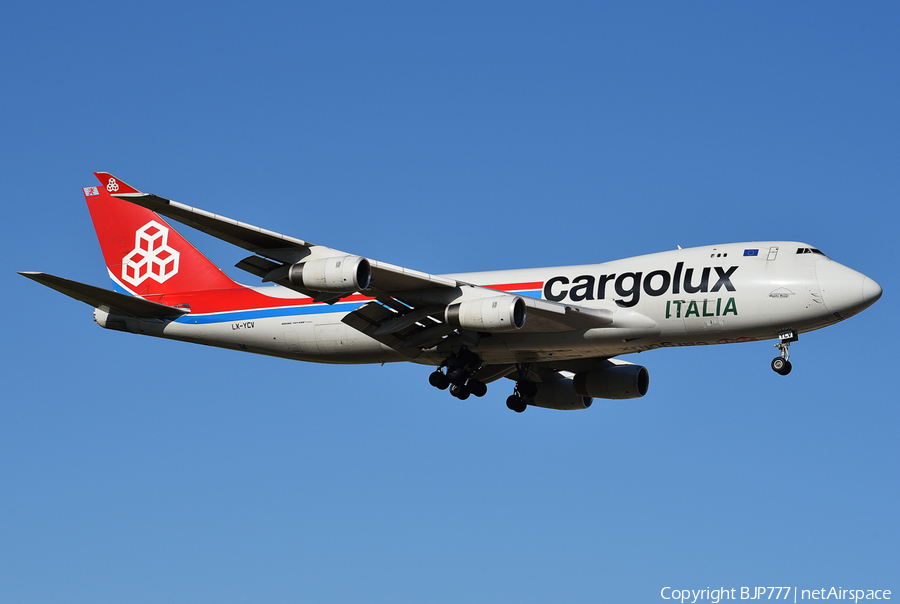 Cargolux Italia Boeing 747-4R7F (LX-YCV) | Photo 384223