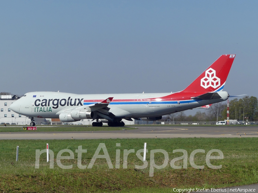 Cargolux Italia Boeing 747-4R7F (LX-YCV) | Photo 673451