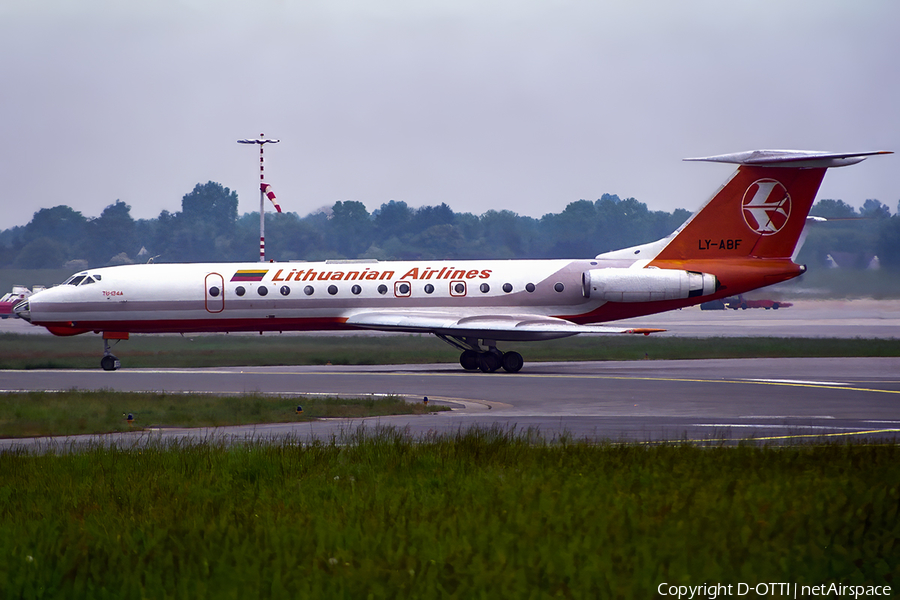 Lithuanian Airlines Tupolev Tu-134A-3 (LY-ABF) | Photo 142959