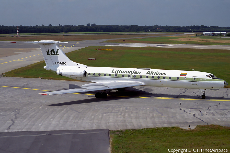 Lithuanian Airlines Tupolev Tu-134A-3 (LY-ABG) | Photo 143347