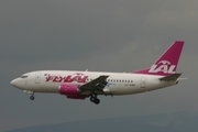 FlyLAL Boeing 737-522 (LY-AWF) at  Frankfurt am Main, Germany