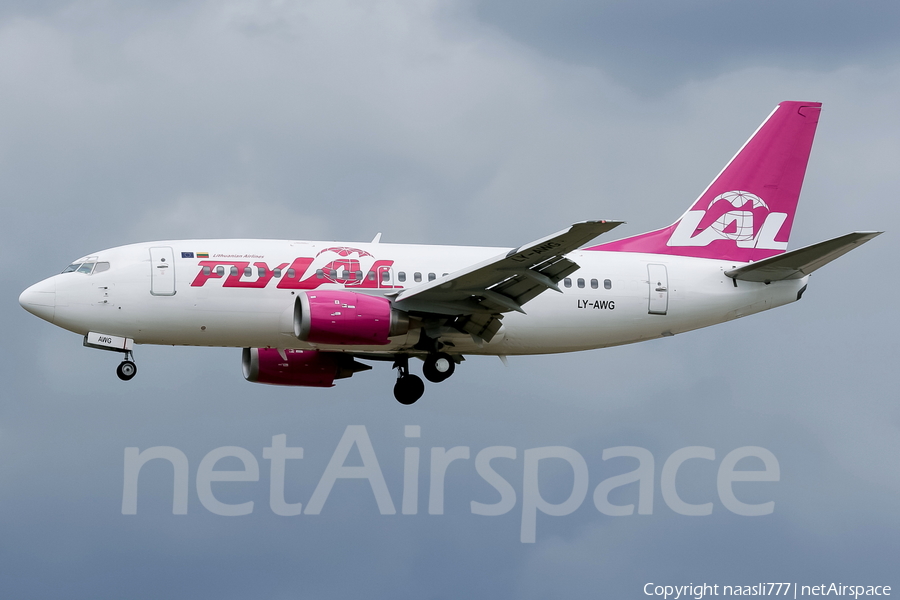 FlyLAL Boeing 737-522 (LY-AWG) | Photo 13469