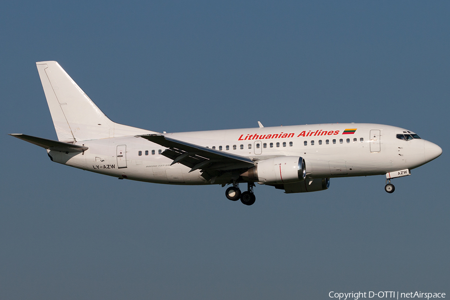 Lithuanian Airlines Boeing 737-5Q8 (LY-AZW) | Photo 199399