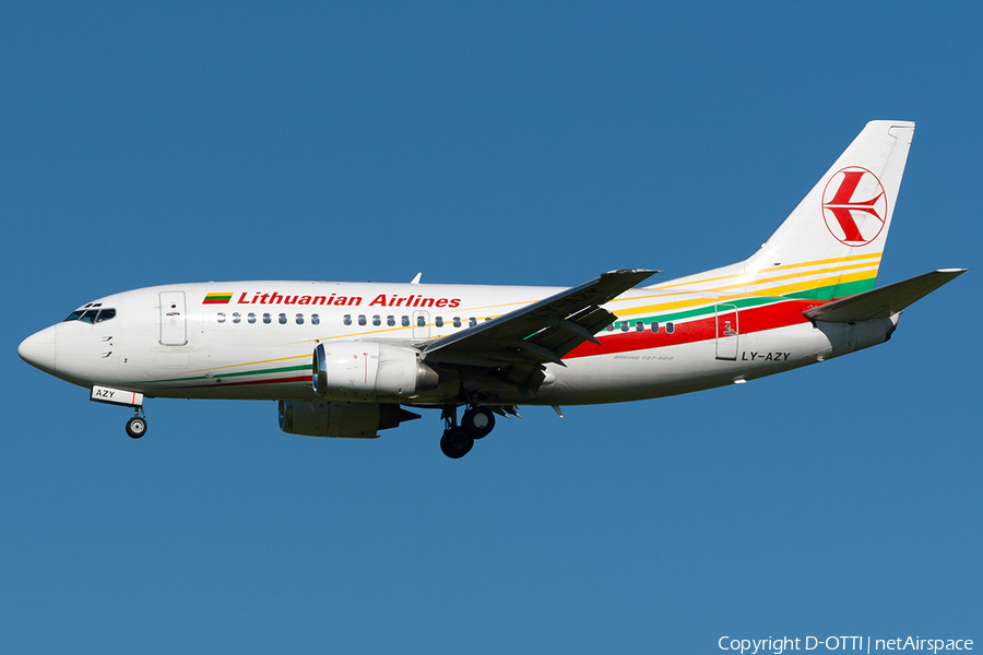 Lithuanian Airlines Boeing 737-548 (LY-AZY) | Photo 202655