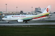 Lithuanian Airlines Boeing 737-548 (LY-AZY) at  Lisbon - Portela, Portugal