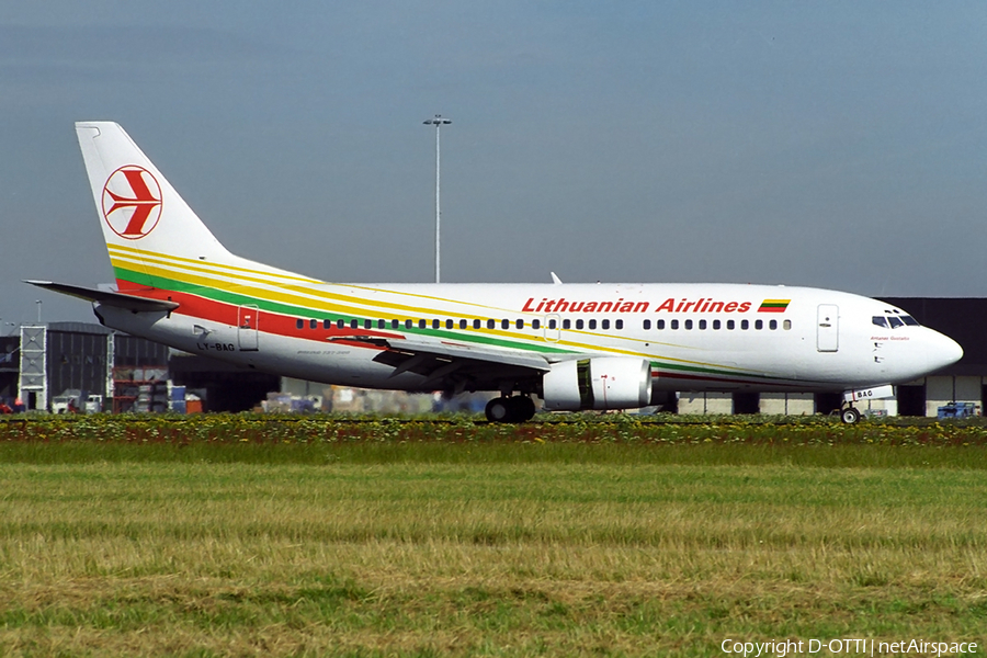 Lithuanian Airlines Boeing 737-382 (LY-BAG) | Photo 344079