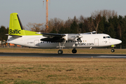 airBaltic Fokker 50 (YL-BAO) at  Hamburg - Fuhlsbuettel (Helmut Schmidt), Germany