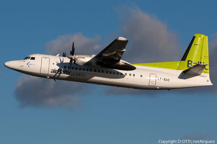 airBaltic Fokker 50 (LY-BAO) | Photo 213714