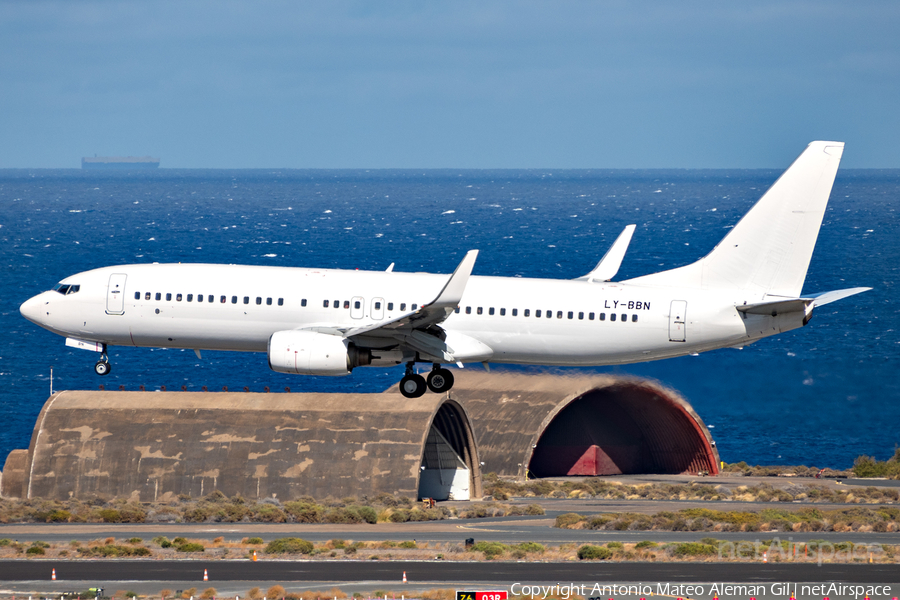 KlasJet Boeing 737-8GJ (LY-BBN) | Photo 629911