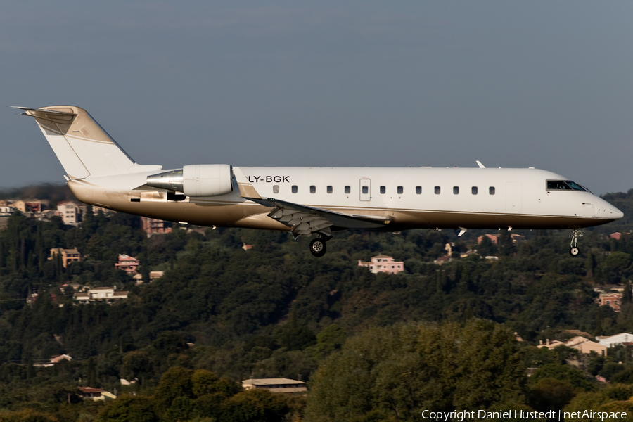 Charter Jets Bombardier CL-600-2B19 Challenger 850 (LY-BGK) | Photo 410452