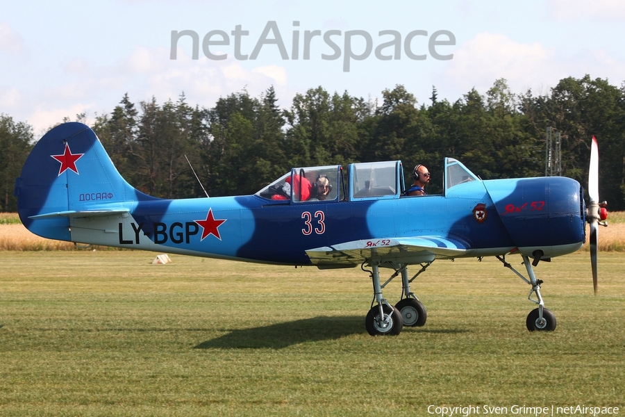 (Private) Yakovlev Yak-52 (LY-BGP) | Photo 469370