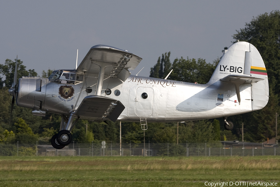 Air Unique PZL-Mielec An-2T (LY-BIG) | Photo 267485