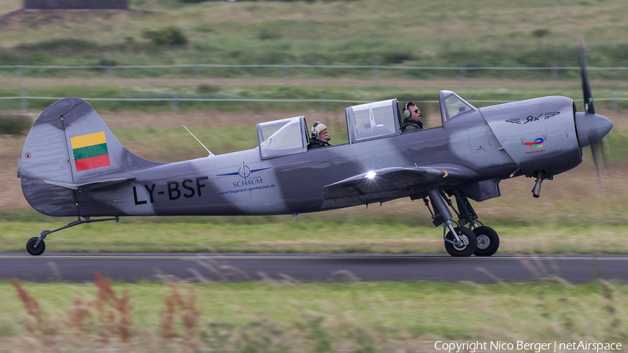 (Private) Yakovlev Yak-52TW (LY-BSF) | Photo 628270