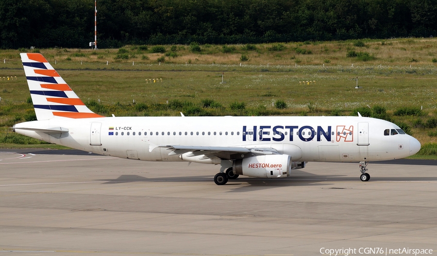 Heston Airlines Airbus A320-232 (LY-CCK) | Photo 633421
