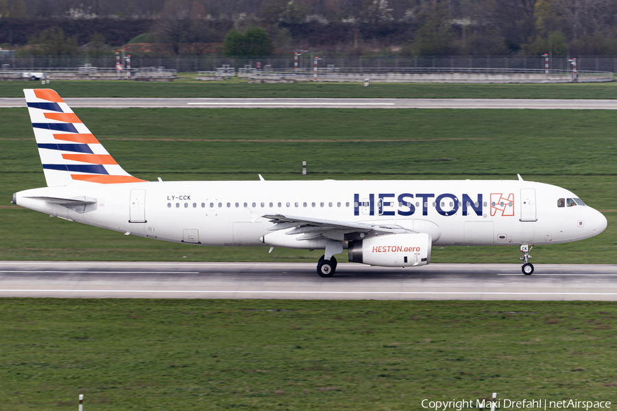Heston Airlines Airbus A320-232 (LY-CCK) | Photo 561345