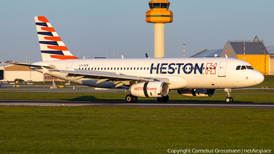 Heston Airlines Airbus A320-232 (LY-CCK) | Photo 568578