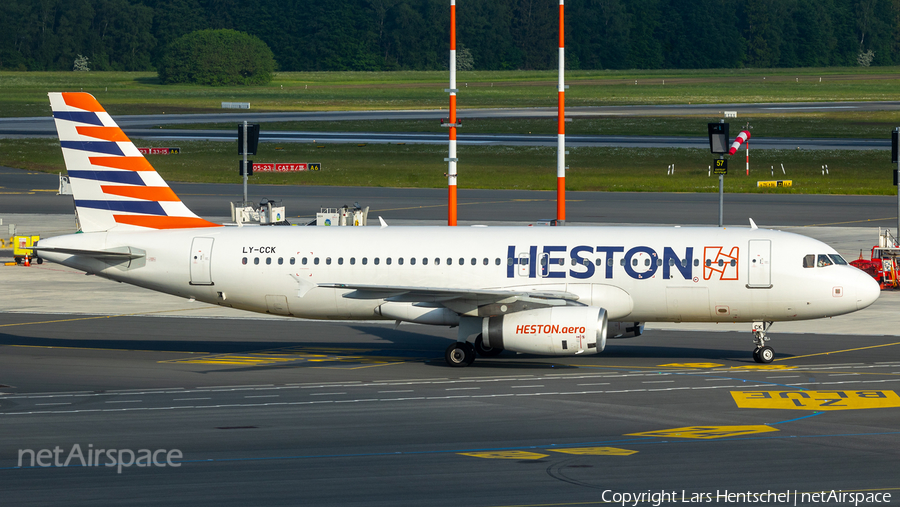 Heston Airlines Airbus A320-232 (LY-CCK) | Photo 570845