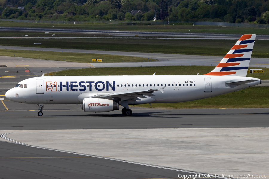 Heston Airlines Airbus A320-232 (LY-CCK) | Photo 571234