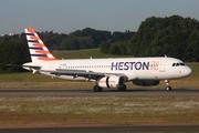 Heston Airlines Airbus A320-232 (LY-CCK) at  Hamburg - Fuhlsbuettel (Helmut Schmidt), Germany