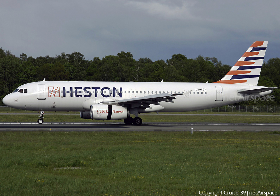 Heston Airlines Airbus A320-232 (LY-CCK) | Photo 604328