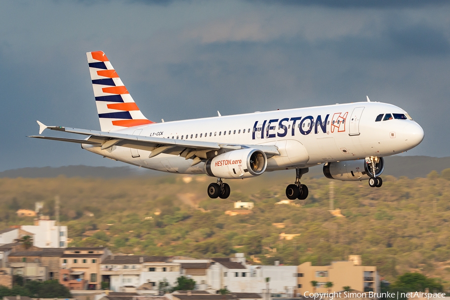 Heston Airlines Airbus A320-232 (LY-CCK) | Photo 628335