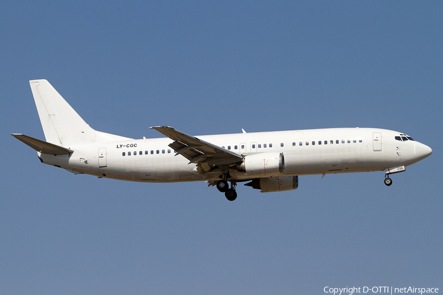 Grand Cru Airlines Boeing 737-4Y0 (LY-CGC) | Photo 506593