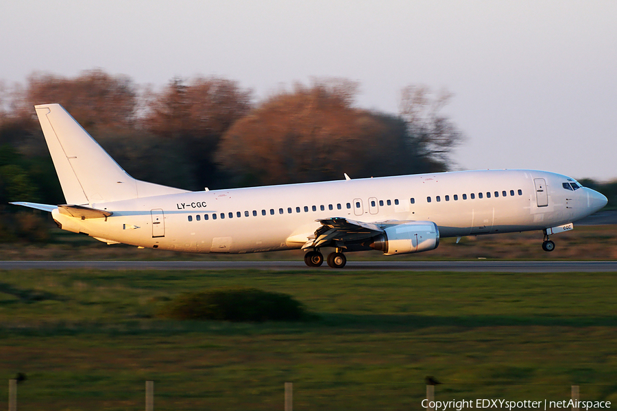 GetJet Airlines Boeing 737-4Y0 (LY-CGC) | Photo 273437