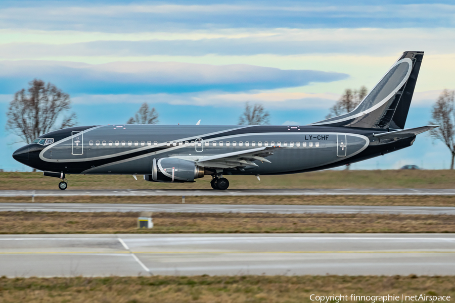 KlasJet Boeing 737-31S (LY-CHF) | Photo 556987