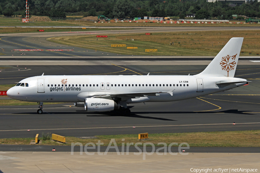 GetJet Airlines Airbus A320-232 (LY-COB) | Photo 343458