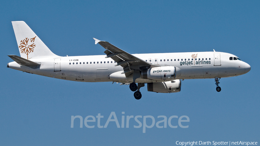 GetJet Airlines Airbus A320-232 (LY-COB) | Photo 375269