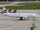 WOW Air Airbus A320-231 (LY-COS) at  Stuttgart, Germany