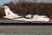 Danish Air Transport (DAT) ATR 42-500 (LY-DAT) at  Hamburg - Fuhlsbuettel (Helmut Schmidt), Germany