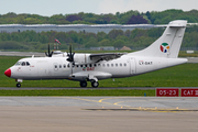 Danish Air Transport (DAT) ATR 42-500 (LY-DAT) at  Hamburg - Fuhlsbuettel (Helmut Schmidt), Germany