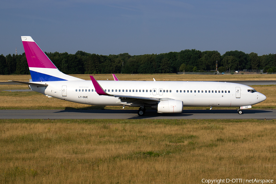 GetJet Airlines Boeing 737-8FE (LY-DUE) | Photo 577361