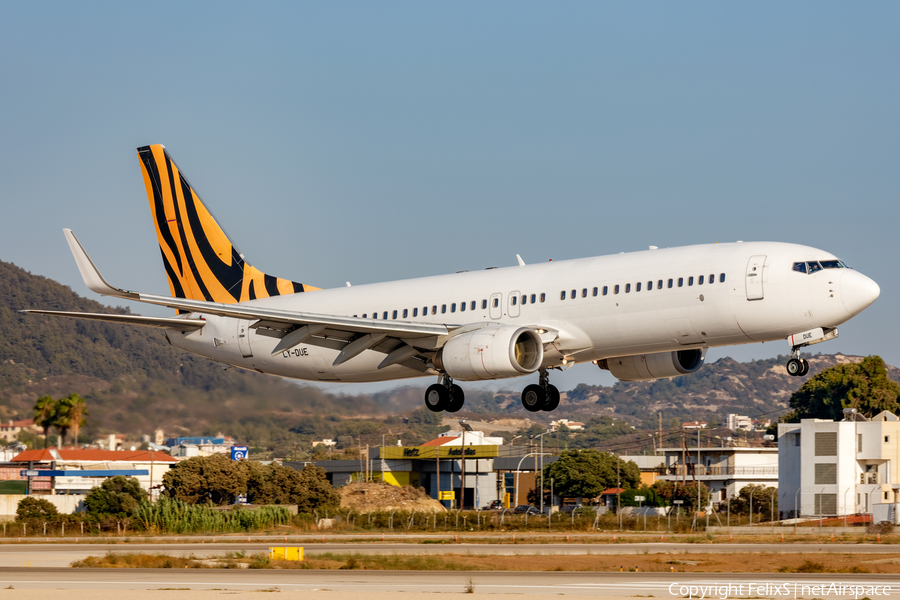 GetJet Airlines Boeing 737-8FE (LY-DUE) | Photo 637380