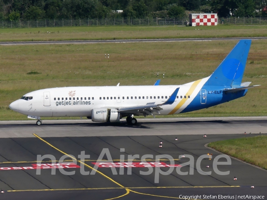 GetJet Airlines Boeing 737-36N (LY-ELF) | Photo 327189