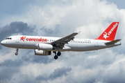 Corendon Airlines Airbus A320-232 (LY-ELK) at  Dusseldorf - International, Germany