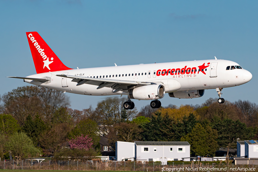 Corendon Airlines Airbus A320-232 (LY-ELK) | Photo 504659