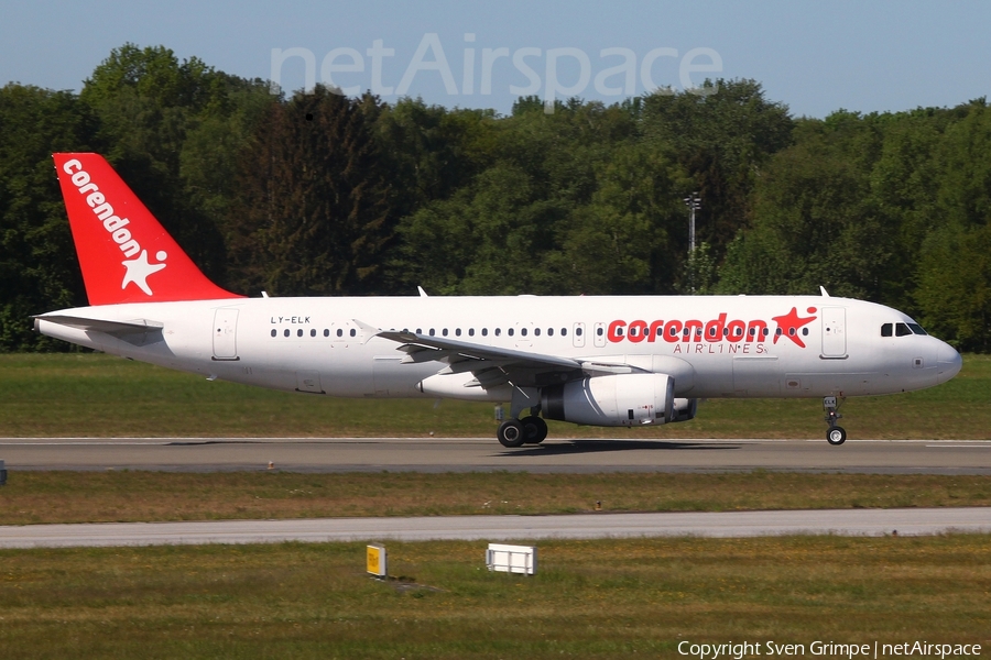 Corendon Airlines Airbus A320-232 (LY-ELK) | Photo 508949
