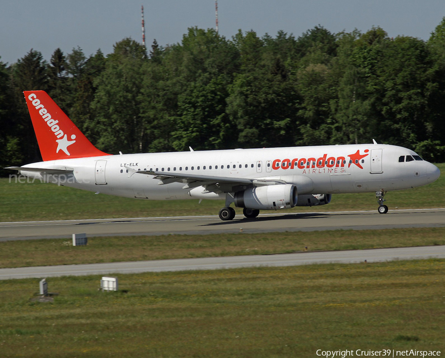 Corendon Airlines Airbus A320-232 (LY-ELK) | Photo 522833
