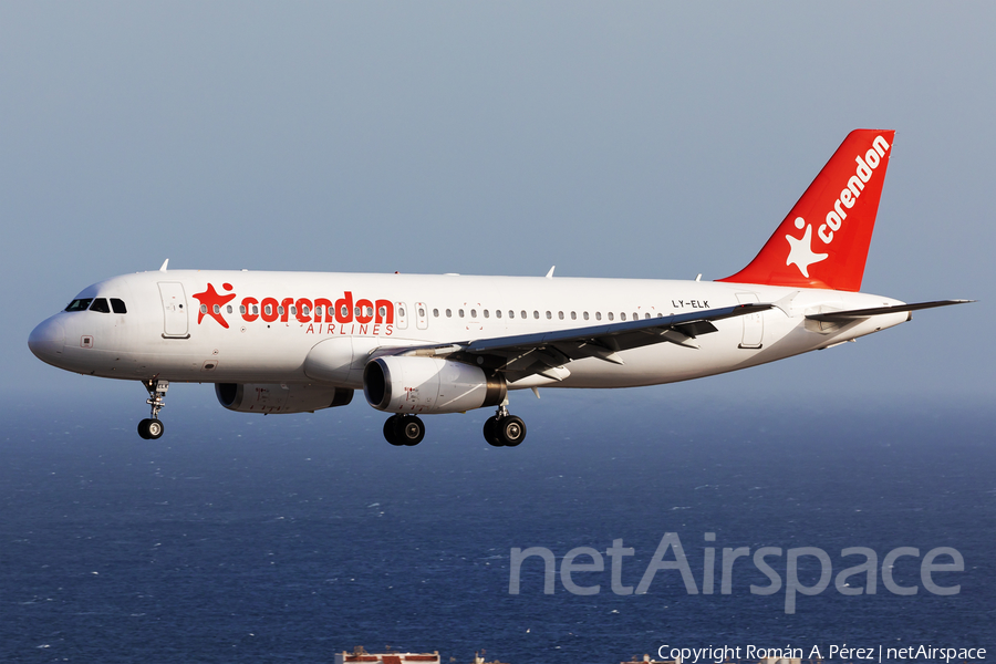 Corendon Airlines Airbus A320-232 (LY-ELK) | Photo 520278