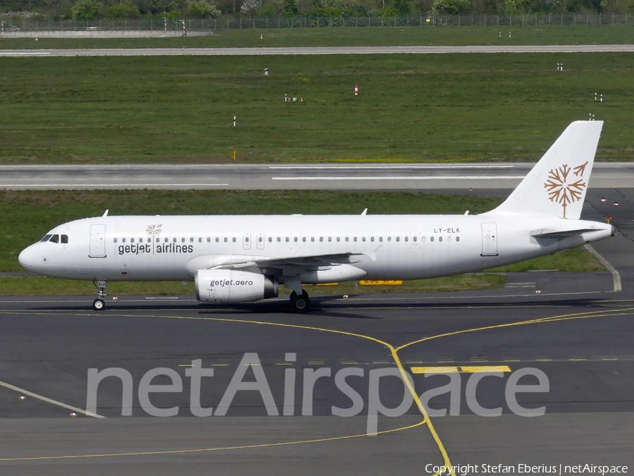 GetJet Airlines Airbus A320-232 (LY-ELK) | Photo 444394
