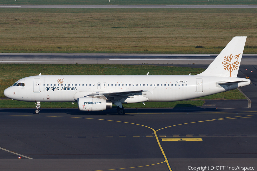 GetJet Airlines Airbus A320-232 (LY-ELK) | Photo 476760