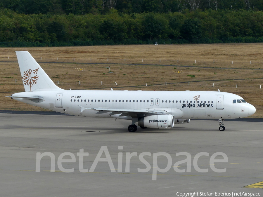 GetJet Airlines Airbus A320-233 (LY-EMU) | Photo 524652