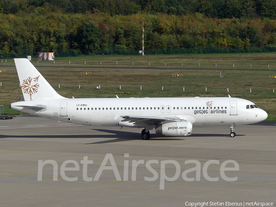 GetJet Airlines Airbus A320-233 (LY-EMU) | Photo 529928